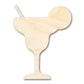 Unfinished Wood Margarita Shape | DIY Craft Cutout | up to 46" DIY