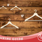 Unfinished Wood Clothes Hanger Shape | DIY Craft Cutout | up to 46" DIY