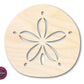 Unfinished Wood Sand Dollar Shape | JGrondz | DIY Craft Cutout | up to 46" DIY