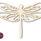 Unfinished Wood Dragonfly Silhouette | JGrondz | DIY Craft Cutout | up to 46" DIY