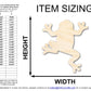 Unfinished Wood Tree Frog Climbing Shape | JGrondz | DIY Craft Cutout | up to 46" DIY