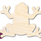 Unfinished Wood Tree Frog Shape | JGrondz | DIY Craft Cutout | up to 46" DIY