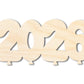 Unfinished Wood 2026 Balloons Shape | DIY Craft Cutout | up to 46" DIY