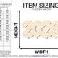 Unfinished Wood 2026 Balloons Shape | DIY Craft Cutout | up to 46" DIY
