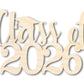 Unfinished Wood Class of 2026 Shape | DIY Craft Cutout | up to 46" DIY
