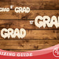 Unfinished Wood Grad Balloons Shape | DIY Craft Cutout | up to 46" DIY