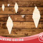 Unfinished Wood Ice Cream with Cherry Shape | DIY Craft Cutout | up to 46" DIY