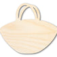 Unfinished Wood Purse Shape | DIY Craft Cutout | up to 46" DIY