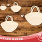 Unfinished Wood Purse Shape | DIY Craft Cutout | up to 46" DIY