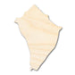 Unfinished Wood Conch Shell Shape | DIY Craft Cutout | up to 46" DIY