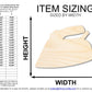 Unfinished Wood Clothing Iron Shape | DIY Craft Cutout | up to 46" DIY