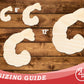 Unfinished Wood Cooked Shrimp Shape | DIY Craft Cutout | up to 46" DIY