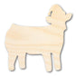 Unfinished Wood Cow With Santa Hat Shape | DIY Craft Cutout | up to 46" DIY