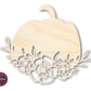 Unfinished Wood Floral Pumpkin Shape | JGrondz | DIY Craft Cutout | up to 46" DIY