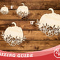 Unfinished Wood Floral Pumpkin Shape | JGrondz | DIY Craft Cutout | up to 46" DIY