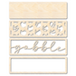 Unfinished Wood Layered Gobble Turkey Sign | 4 Layers | up to 46"