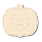 Unfinished Wood Etched Cute Jack o' Lantern Shape | Paint By Line Crafts | up to 30" DIY