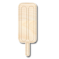 Unfinished Wood Etched Popsicle Shape | Paint By Line Crafts | up to 30" DIY