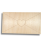 Unfinished Wood Etched Love Letter Shape | Paint By Line Crafts | up to 30" DIY