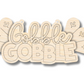Unfinished Wood Gobble Gobble Door Sign Kit | Wood Craft Cutouts | 1/4" Thick |