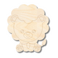 Unfinished Wood Etched Lion Shape | Paint By Line Crafts | up to 30" DIY