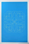 30591 Beau Feather Stencil 9" x 9"