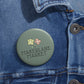 Makerlane Market Floral Logo Pin Button  - 3 Sizes