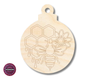 Unfinished Wood Etched Beehive Ornament Shape | JGrondz | Paint By Line Crafts | up to 30" DIY