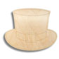 Unfinished Wood Etched Leprechaun Hat Shape | Paint By Line Crafts | up to 30" DIY