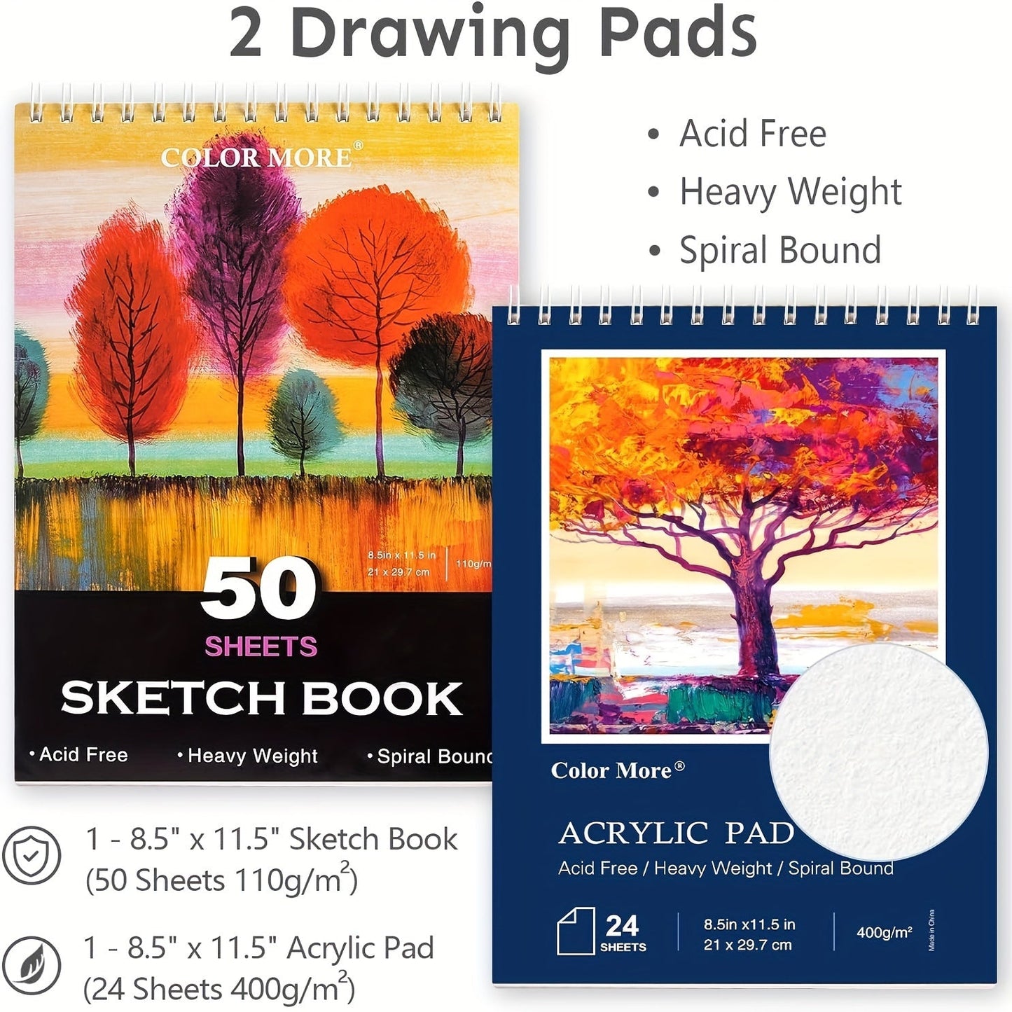 175-Piece Deluxe Art Set – Crayons, Colored Pencils & Acrylics
