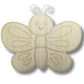 Unfinished Wood Etched Butterfly Shape | Paint By Line Crafts | up to 30" DIY