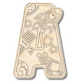 Unfinished Wood Layered Themed Letters | Space | A-Z | 2 Piece | up to 24"