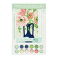 Poppies in a Vase | 8x10 paint-by-number kit