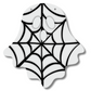 Unfinished Wood Spider Web Ghost Door Sign Kit | Wood Craft Cutouts | 1/4" Thick |