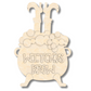 Unfinished Wood Witches Brew Door Sign Kit | Wood Craft Cutouts | 1/4" Thick |