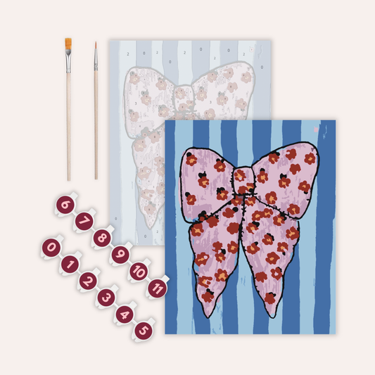 Pink Ribbon - Paint by Numbers Kit