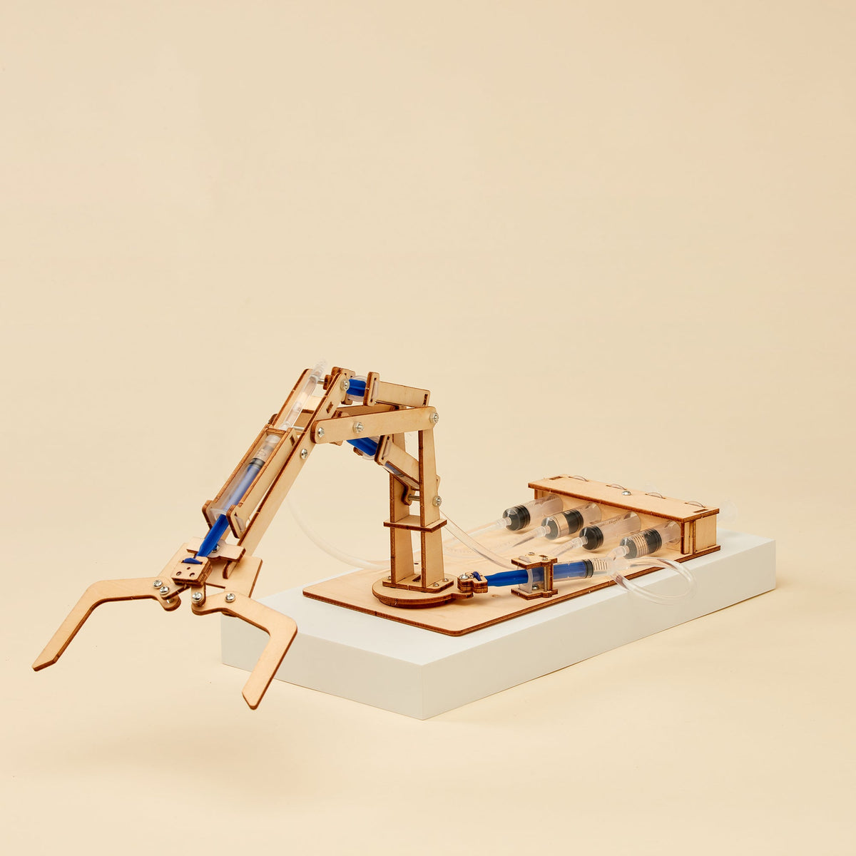 Hydraulic Robotic Arm DIY Kit, Educational STEM Toy