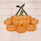 Unfinished Wood Pumpkin Shape - Fall - Halloween - Patch - Craft - up to 46" DIY