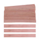 50Pcs Candle Wood Wick for Candles Smokeless Wooden Wicks for Candle Making Crackling Wood Wick for DIY Candles Soy or Palm Wax Form for Candle Making Supplies Wood Wicks