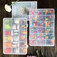 Clear Plastic Organizer Box with Dividers for Tools