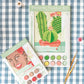 Cacti in Bowl | 8x10 paint-by-number kit