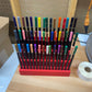Large 48 Colored Pencil Caddy with Back Storage