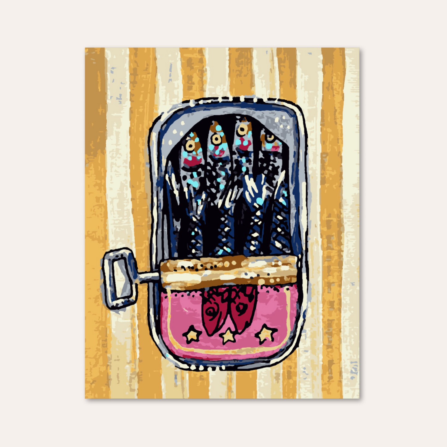 Sardines - Paint by Numbers Kit