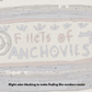 Anchovies - Paint by Numbers Kit