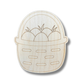 Unfinished Wood Etched Easter Egg Basket Shape | Paint By Line Crafts | up to 30" DIY