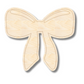 Unfinished Wood Etched Bow Shape | Paint By Line Crafts | up to 30" DIY