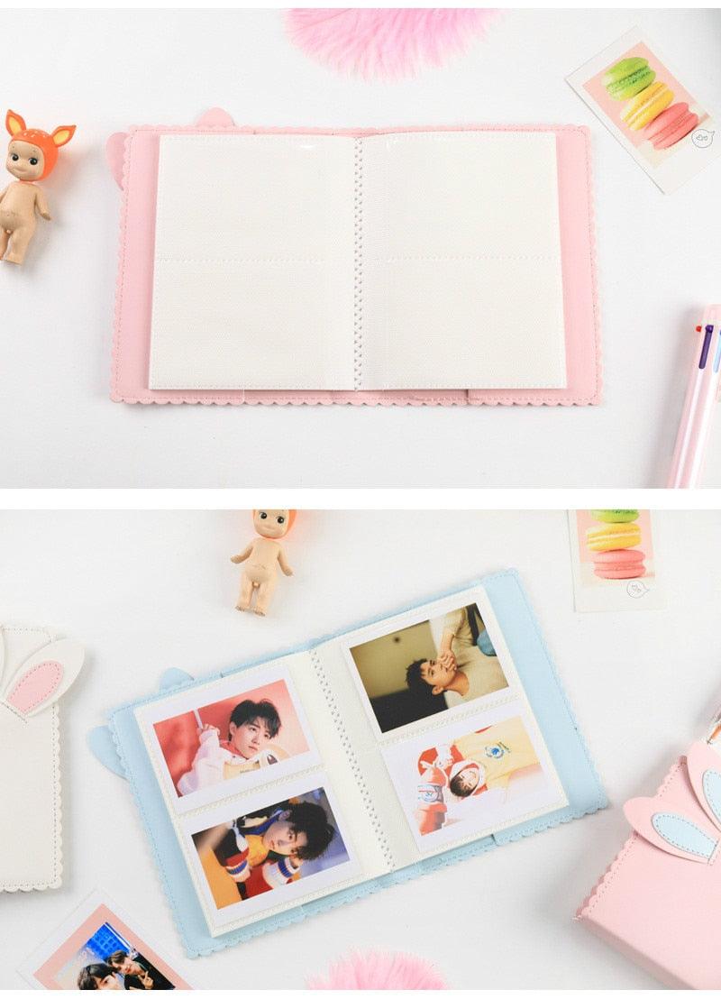 64-Pocket 3-Inch Photo Album – Mini Scrapbook for Family & Gifts