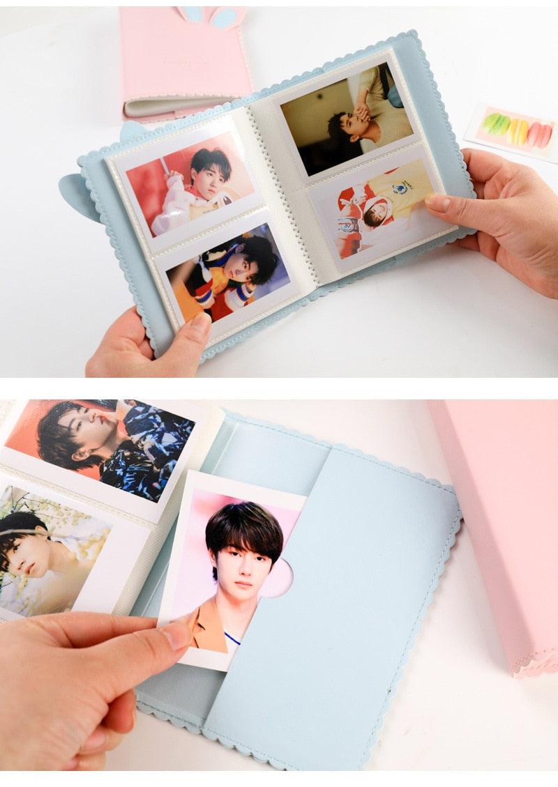64-Pocket 3-Inch Photo Album – Mini Scrapbook for Family & Gifts