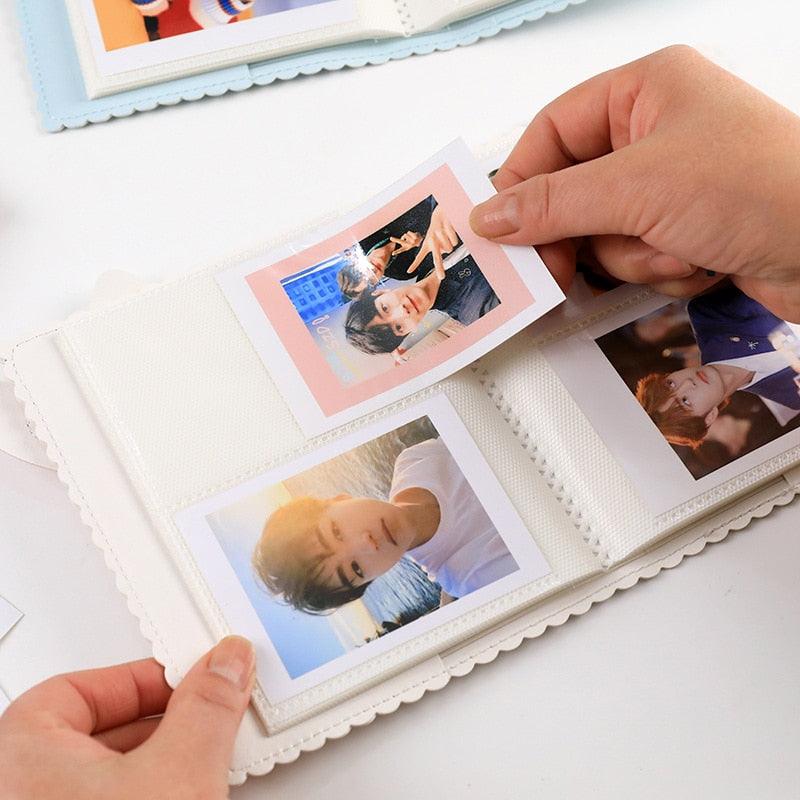 64-Pocket 3-Inch Photo Album – Mini Scrapbook for Family & Gifts
