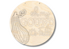 Unfinished Wood Oh My Gourd It's Fall Door Sign Kit | Wood Craft Cutouts | 1/4" Thick |